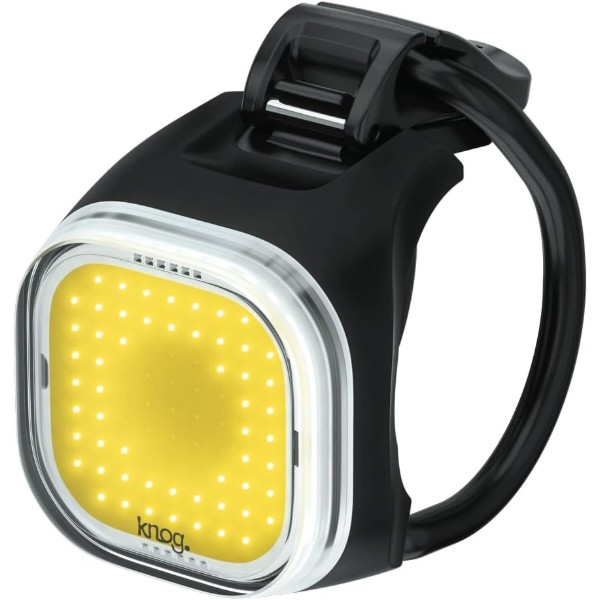 Фото - Фонарь велосипедный Knog Blinder Mini Square Front 50 Lumens Black (12980)